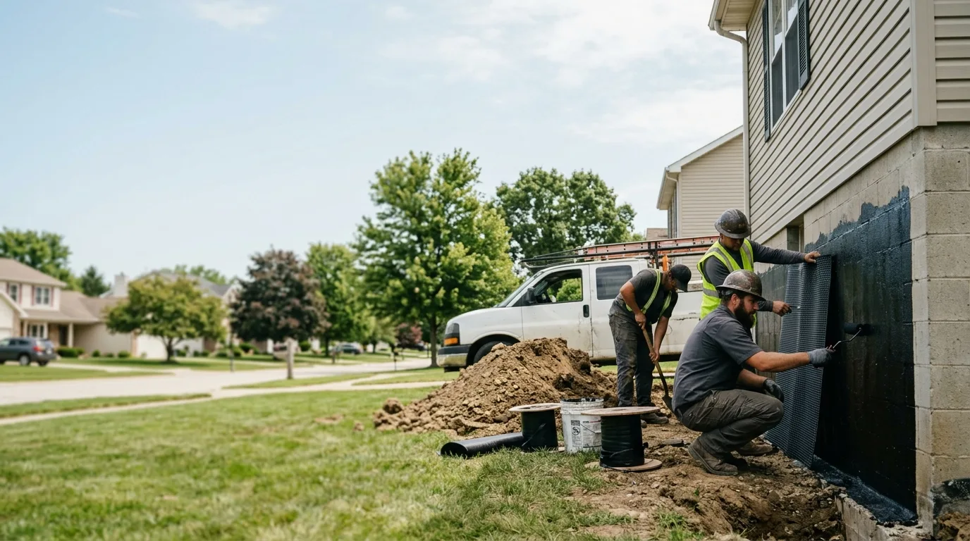 Basement Waterproofing in New Carlisle, OH near me